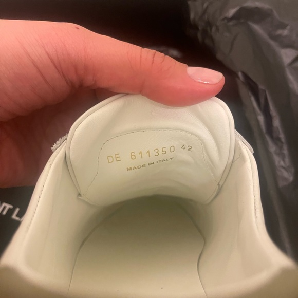 SAINT LAURENT ANDY SNEAKERS NWT - GUARANTEED AUTHENTIC - Picture 3 of 6